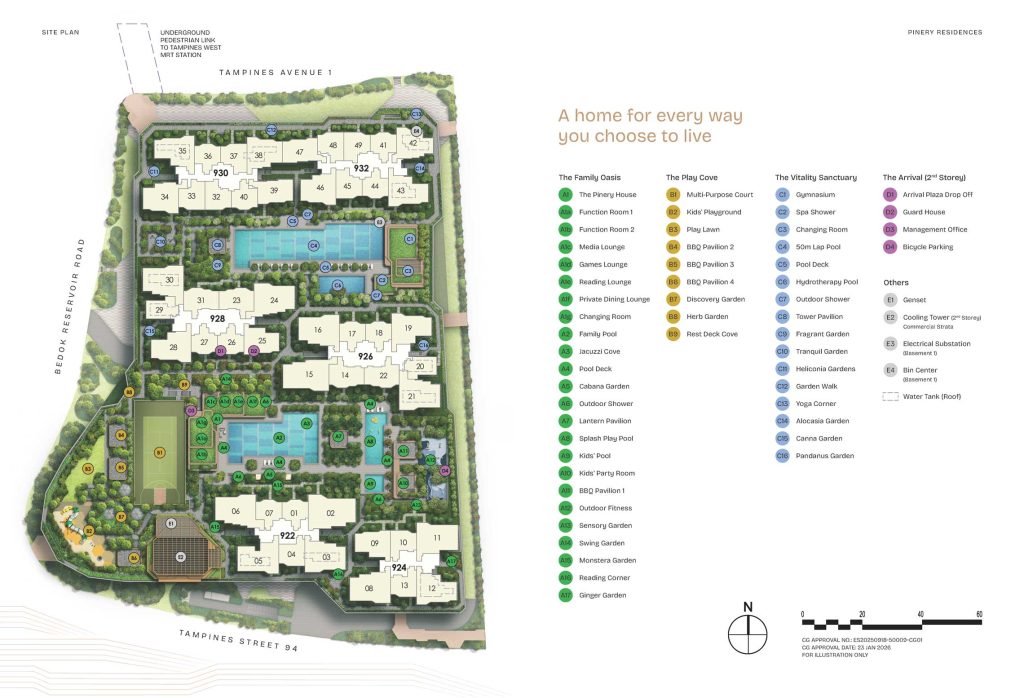 Pinery Residences Site Plan